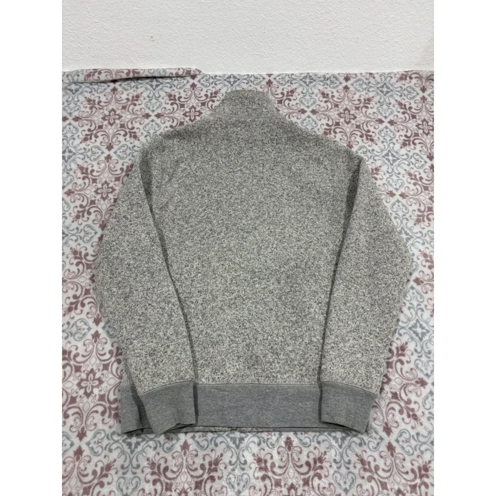 J. Crew Sporting Life Mens Full Zip Sweater Jacket Heather Grey Size M 77388